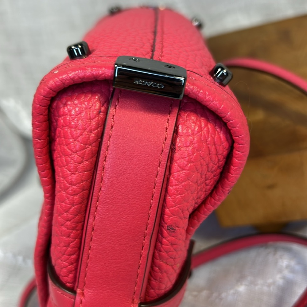 Coach Swagger 15 mini leather rare bag - Picture 9 of 16